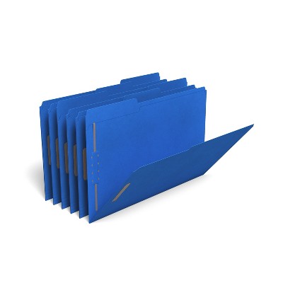 HITOUCH BUSINESS SERVICES Classification Folder 2" Expansion Legal Size Blue 50/Box TR18687/18687
