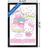 Trends International Hello Kitty: 20 Kawaii Vacation - Yum Framed Wall Poster Prints - 3 of 4