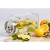 Kilner Glass Beverage Fridge Dispenser, 102oz Slim Drink Jar with Tap - 4 of 4