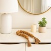 Sagebrook Home Wooden Bead Garland - Contemporary Rustic Natural Brown Mango Wood Home Decor Beaded Accent - 2 of 4