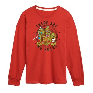 Boys' - Teenage Mutant Ninja Turtles - There Are No Rules Long Sleeve Graphic T-Shirt - 1 of 4