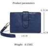 FATMOON Women's Wallets - RFID Blocking PU Leather Wallet - Stylish Compact Bifold Design with Detachable Wrist Strap for Everyday Carry - 3 of 4