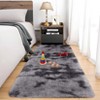 Fluffy Rug Feet Extra Large Plush Shaggy Rugs for Living Room - 3 of 4