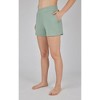 Yogalicious Womens Lux Marina Crossover 4" Side Pocket Short - 2 of 3