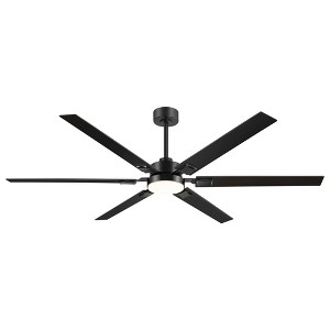 Airsurfer 72 Inch Large Ceiling Fans With Lights And Remote - 1 of 4