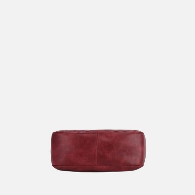 MKF Collection Lucille Hobo Shoulder Bag and Wallet by Mia K- Red — фото 7
