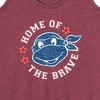 Women's - Teenage Mutant Ninja Turtles - Born Raised USA Graphic Racerback Tank - 2 of 4