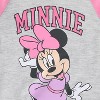 Disney Minnie Mouse Girls 2 Piece Long Sleeve Shirt and Pants Set for Infant Toddler and Big Kids - 4 of 4