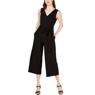 Calvin Klein Womens Cropped Jumpsuit