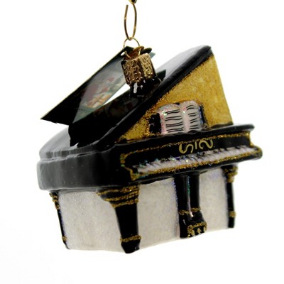Old World Christmas 3.0 Inch Baby Grand Piano Compose Masterworks Tree Ornaments