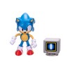 Sonic the Hedgehog 4" Articulated Figures w/ accy Vision Power Sonic with Purple Chaos Emerald - 3 of 4