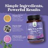 Triple Magnesium Complex, High Absorption Magnesium Taurate & Glycinate Malate Magnesium Blend for Sleep, Muscle, Bone, & Mood, Nature's Craft, 180ct - 4 of 4
