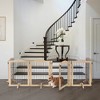 unipaws Wood and wire Pet Playpen with 4 Support feet - 4 of 4