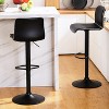 Modern Upholstered Kitchen Bar Stools Bar Stool Set of 2/4,With Adjustable Swivel Barstools for Kitchen Island Dining Room - 4 of 4