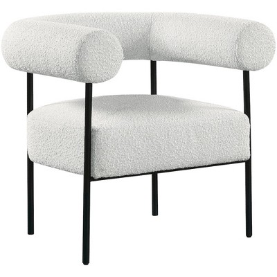 Meridian Furniture,Blake Boucle Fabric Accent Chair