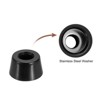 Unique Bargains Non-Slip Rubber Bumper Feet with Stainless Steel Washer Screws - 3 of 4
