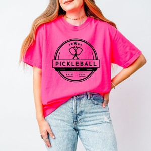 Simply Sage Market Pickleball Club Garment Dyed Tee - 1 of 4