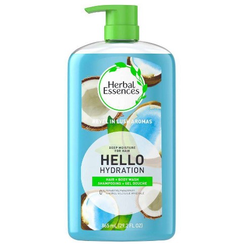 Onderdompeling Wonen Selectiekader Herbal Essences Hello Hydration Shampoo And Body Wash Deep Moisture For Hair  - 29.2 Fl Oz : Target