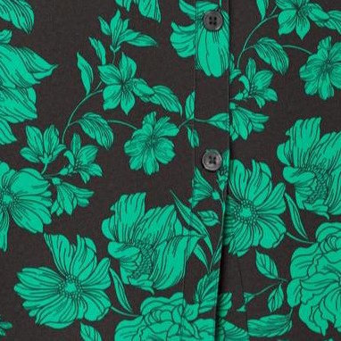 green outlined bloom