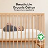KeaBabies 2pk Soothe Fitted Crib Sheets Neutral, Organic Baby Crib Sheets, Fits Standard Nursery Baby Mattress - 2 of 4