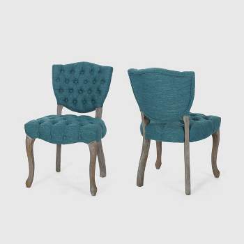 Set of 2 Crosswind Tufted Dining Chair - Christopher Knight Home