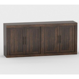 Sideboard Buffet Cabinet with Storage, Mid Century Modern Accent Cabinet with Doors, Wood Coffee Bar Media Console Credenza - 1 of 1