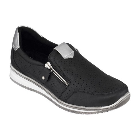 S Sport By Skechers Women's Rummie Pull-on Sneakers - Black 6 : Target