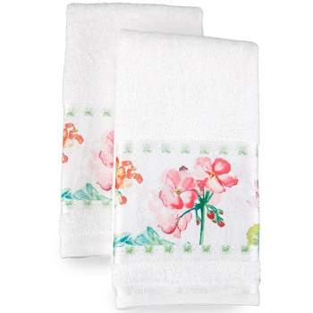 The Lakeside Collection Spring Fever Bathroom Collection - Set of 2 Hand Towels