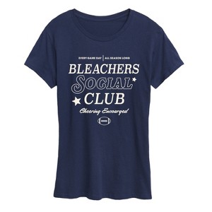 Women's - Instant Message - Bleachers Social Club Short Sleeve Graphic T-Shirt - 1 of 4