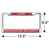 Northeastern University Alumni Full Size Standard License Plate Metal Frame - 4 of 4