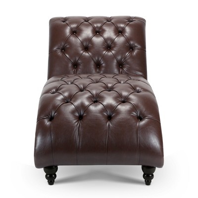 Dolonm Chaise Lounge,Armless Chaise Lounge,Velvet Accent Chair,Solid Wood Frame,220LBS Capacity for Bedroom/Living Room