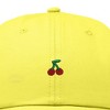 Dalix Lil Cherry Embroidered Cotton Summer Outdoor Baseball Cap Dad Hat Womens - 2 of 4
