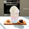 Unique Bargains Small Ombre Galaxy Print Disposable Baking Cups Wood Pulp Paper PE Coating 2.36"x1.77" 50 Pcs - 2 of 4