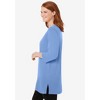 Woman Within Plus Size Perfect Three-Quarter-Sleeve Scoopneck Tunic - 4 of 4