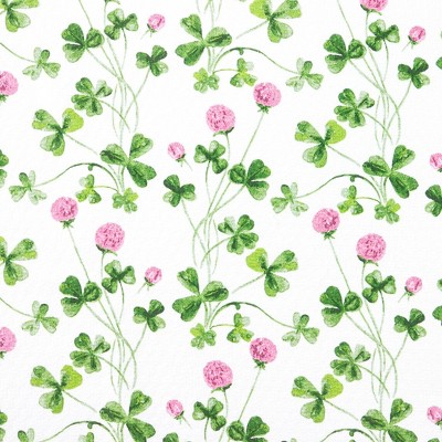 St. Patrick's Day Clover Meadow Cotton Kitchen Towel Set, 3-Pack