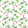 Martha Stewart Clover Meadow Kitchen Towel Set 3-Pack, Absorbent 100% Cotton, St. Patrick's Day, White/Green, 13"x17.5" - 3 of 4