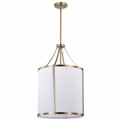 Nuvo Lighting Easton 3 - Light Pendant in  Burnished Brass