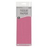 Beistle Hot Pink Tissue Paper Sheets, 20" x 20", Pack of 96 Sheets - 2 of 4