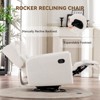 COMHOMA Baby Gliders, Rocking Recliner Chairs & Modern Nursery Chairs - 3 of 4