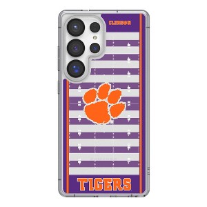 NCAA ACC Universities Field Clear Cell Phone Case for Samsung Galaxy - 1 of 4