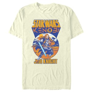 Men's Star Wars: Obi-Wan Kenobi Geometric Obi-Wan T-Shirt - 1 of 4