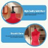 FDW Female Mannequin 53-67 Inch Adjustable Mannequin Torso Dress Form with Realistic Female Body Shape & Stand Wood Base - 3 of 4