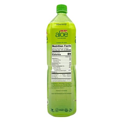 IBERIA aloe Soursop Aloe Vera Drink - 50.8 fl oz Bottle