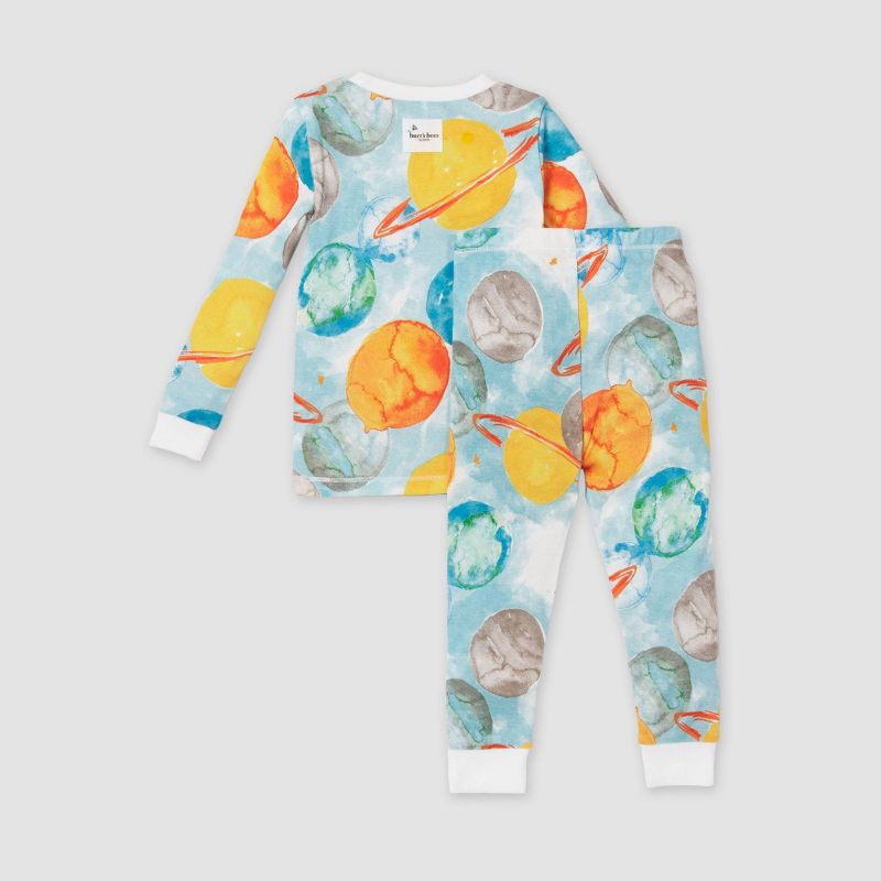 Burt's Bees Baby® Kids' 2pc Organic Cotton Snug Fit Pajama Set, 3 of 6