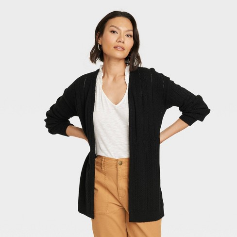 Target hot sale black cardigan