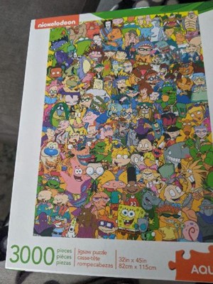 Aquarius Puzzles Nickelodeon Cast 3000 Piece Jigsaw Puzzle : Target