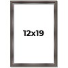PosterPalooza | Shadow Box 1.75" Deep Brown Picture Frame - UV Acrylic, Foam Board Backing, Hanging Hardware - 2 of 4