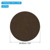 Unique Bargains Round Soft Adhesive Non-slip Anti-scratch Furniture Lamp Base Felt 20 Pcs - 2 of 4