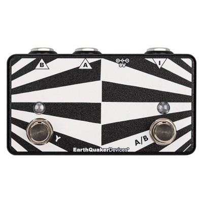 EarthQuaker Devices ABY Box Black White Utility Pedal with Passive Circuitry