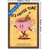 Trends International It's Coffee Time Framed Wall Poster Prints - 3 of 4
